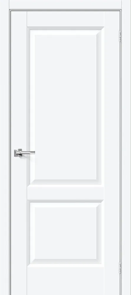 Фото Межкомнатная дверь Неоклассик-32 White Silkwood BR5941